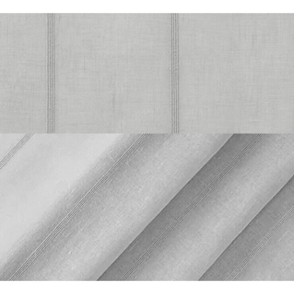 Fieldcrest Mirron Solid Sheer Grommet Top Single Panel Silver‎ Gray 50 x 84 - Picture 3 of 12